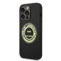 Kryt Karl Lagerfeld RSG pro iPhone 14 Pro - černý