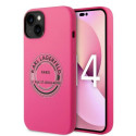 Kryt Karl Lagerfeld KLHCP14MSRSGRCF pro iPhone 14 Plus pink
