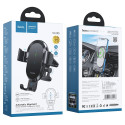 HOCO CA105 Gravity držák do automobilu s bezdrátovým nabíjením 15W, černý