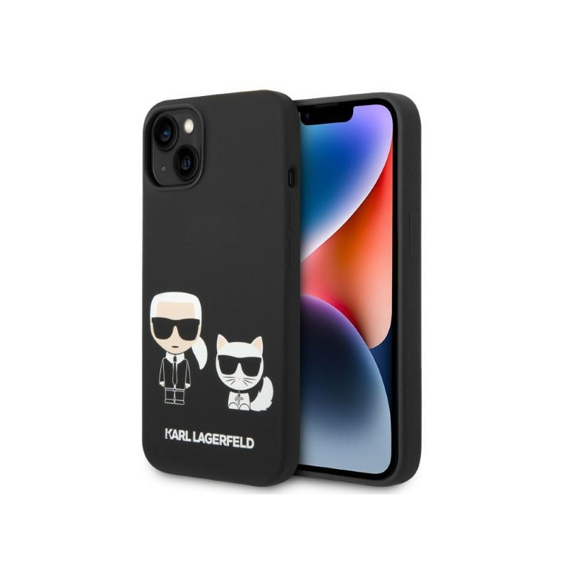 Kryt Karl Lagerfeld IKONIK pro iPhone 14 Plus - hardcase black / black