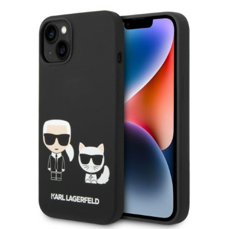Kryt Karl Lagerfeld IKONIK pro iPhone 14 Plus - black