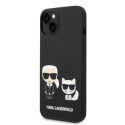 Kryt Karl Lagerfeld IKONIK pro iPhone 14 Plus - black