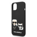 Kryt Karl Lagerfeld IKONIK pro iPhone 14 Plus - black