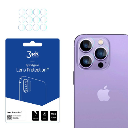 Ochranné sklo 3mk LENS PROTECTION pro iPhone 14 Pro Max / 14 Pro