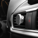 HOCO CA47 Magnetický držák na mobilní telefon do mřížky ventilace automobilu, stříbrný