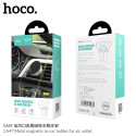 HOCO CA47 Magnetický držák na mobilní telefon do mřížky ventilace automobilu, stříbrný