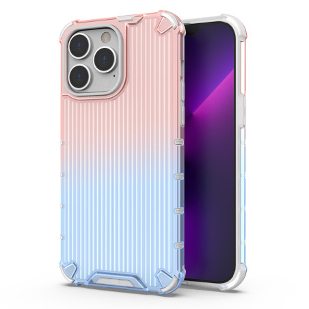 Kryt Hurtel OMBRE Protect iPhone 14 Pro pink/blue