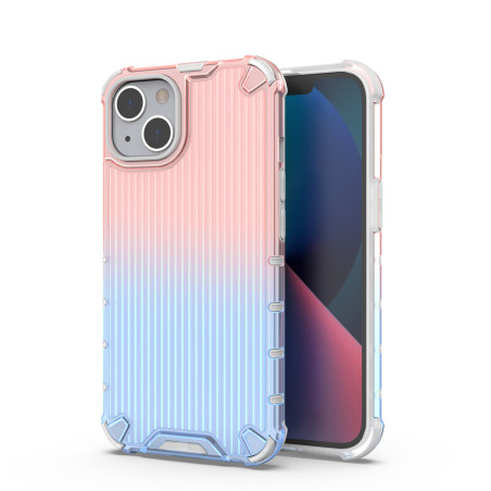 Kryt Hurtel Ombre Protect pro iPhone 14 Plus – růžová/modrá