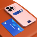 Hurtel LEATHER STAND CASE pro iPhone 14 Plus – růžová