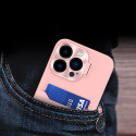Hurtel Leather Stand Case pro iPhone 14 Pro Max - růžové