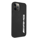Kryt AMG Silicone Big Logo pro iPhone 12 Pro Max černý