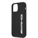 Kryt AMG Silicone Big Logo pro iPhone 12 Pro Max černý