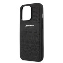 Kryt Mercedes-AMG Leather Curved Lines iPhone 13 Pro
