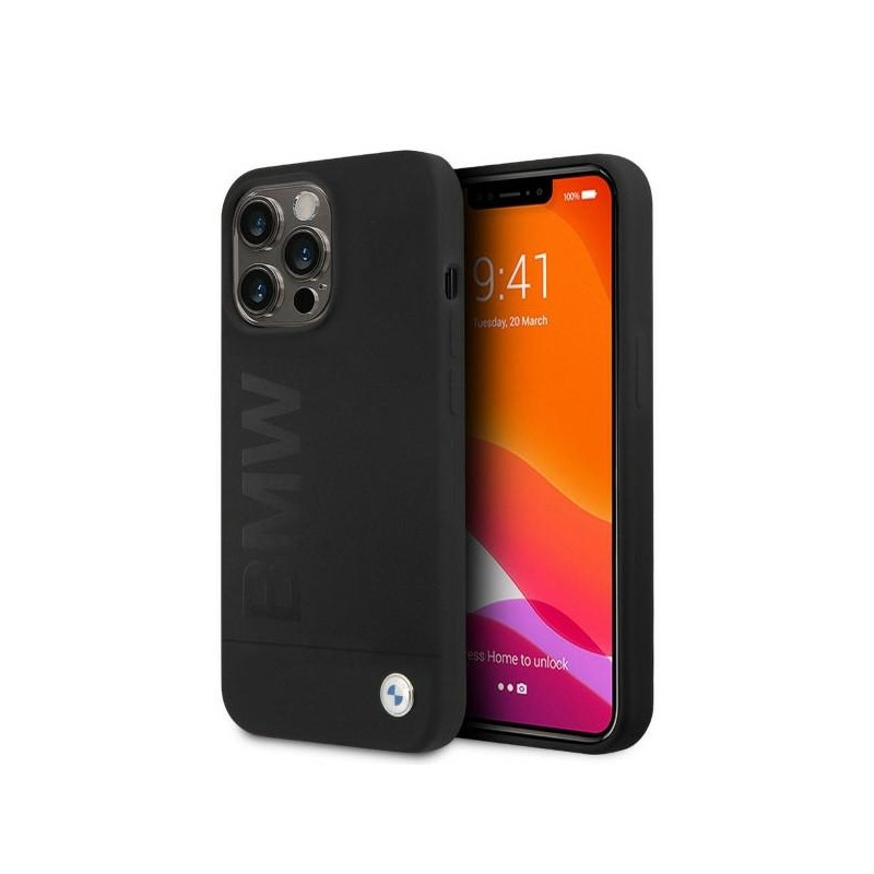 Kryt BMW Signature pro iPhone 13 Pro / iPhone 13 - černý