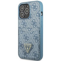 Kryt GUESS 4G Triangle Logo iPhone 13 Pro/13 - modrá