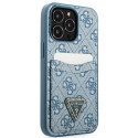 Kryt GUESS 4G Triangle Logo iPhone 13 Pro/13 - modrá