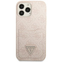 Kryt GUESS 4G TRIANGLE LOGO pro iPhone 13 - růžový