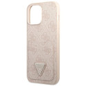 Kryt GUESS 4G TRIANGLE LOGO pro iPhone 13 - růžový