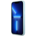Kryt Guess SAFFIANO 4G SMALL METAL LOGO iPhone 13 Pro - modrá