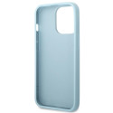 Kryt Guess SAFFIANO 4G SMALL METAL LOGO iPhone 13 Pro Max - modrý