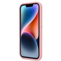 Kryt Guess Croco Collection iPhone 14 Pro - růžová