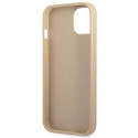 Kryt Guess Saffiano Triangle iPhone 14 Plus - beige