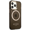 Kryt Guess GOLD OUTLINE MagSafe iPhone 13 Pro/13 černý