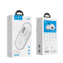 HOCO CW21 Bezdrátová nabíječka 3v1 pro iPhone, Watch a AirPods, bílá