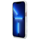 Kryt GUESS Metal Outline Magsafe pro iPhone 13 Pro / iPhone 13 - růž
