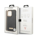 Kryt Guess GUHMP13LSAPSTK MagSafe pro iPhone 13 Pro - černá