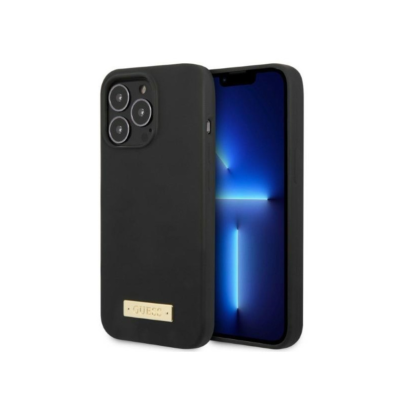 Kryt Guess GUHMP13LSPLK pro iPhone 13 Pro - černý