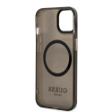 Kryt Guess GOLD OUTLINE MagSafe iPhone 13 - černý