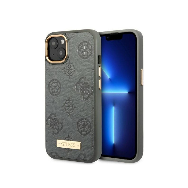 Kryt Guess GUHMP13MSAPSTG pro iPhone 13 - šedá/šedá