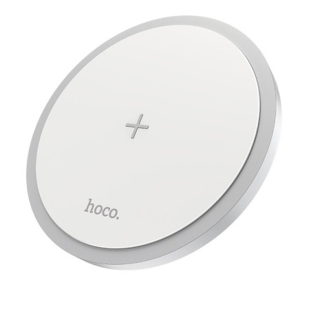 HOCO CW26 Fast Charge bezdrátová nabíječka s výkonem 15W, bílá