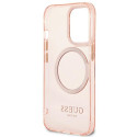 Kryt GUESS Gold Outline Translucent MagSafe pro iPhone 13 Pro Max - pi