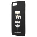 Kryt Karl Lagerfeld SAFFIANO KARL&CHOUPETTE iPhone 7 Plus/8 Plus čern