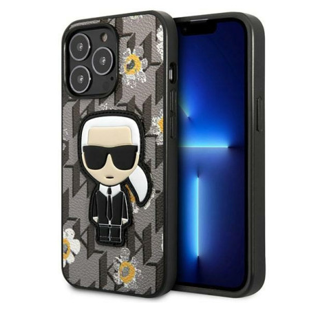 Kryt Karl Lagerfeld FLOWER IKONIK Karl pro iPhone 13 Pro / iPhone 13 -