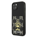Kryt Karl Lagerfeld KARLIMALS Cardslot iPhone 13 - černý