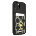 Kryt Karl Lagerfeld KARLIMALS Cardslot iPhone 13 - černý