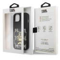 Kryt Karl Lagerfeld KARLIMALS Cardslot iPhone 13 - černý
