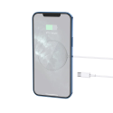 HOCO CW34 Bezdrátová magnetická (MagSafe) nabíječka 2v1 pro iPhone a Apple Watch, 15W, bílá