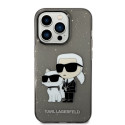 Kryt Karl Lagerfeld Karl&Choupette iPhone 14 Pro černý
