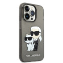 Kryt Karl Lagerfeld Karl&Choupette iPhone 14 Pro černý