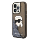 Kryt Karl Lagerfeld Glitter Karl Head pro iPhone 14 Pro