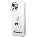 Kryt Karl Lagerfeld CHOUPETTE iPhone 14 Plus - transparent