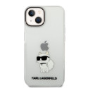 Kryt Karl Lagerfeld CHOUPETTE iPhone 14 Plus - transparent