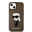 Kryt Karl Lagerfeld IKONIK Karl pro iPhone 14 Plus - černý