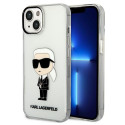 Kryt Karl Lagerfeld IKONIK pro iPhone 14 Plus – transparent