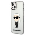 Kryt Karl Lagerfeld IKONIK pro iPhone 14 Plus – transparent