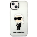 Kryt Karl Lagerfeld IKONIK pro iPhone 14 Plus – transparent